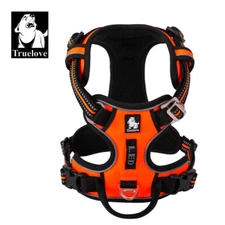 Tactical Dog Harness Reflective Adjustable Safety Walking Running Vest  NEW