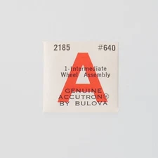 NOS Bulova Accutron 2185 Intermediate Wheel Assembly Part #640 Watchmaker (C5D5)