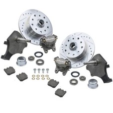 Empi 22-6152 Vw Bug Front Wilwood Disc Brake Kit Drop Spindle 5lug Porschechevy