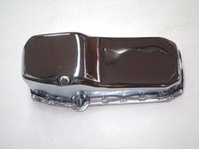 1958-79 Small Block Chevy Chrome Oil Pan 4qt Stock Capacity 283 305 327 350 400 1958-79 Small Block Chevy Chrome Oil Pan 4qt Stock Capacity 283 305 327 350 400