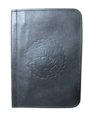 Golf Scorecard Holder Black Leather 1991 US Open Hazeltine Book Score Card Cover