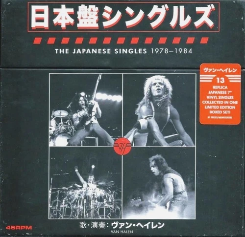 VAN HALEN The Japanese Singles 1978-1984 SEALED Thirteen 7" singles SEALED