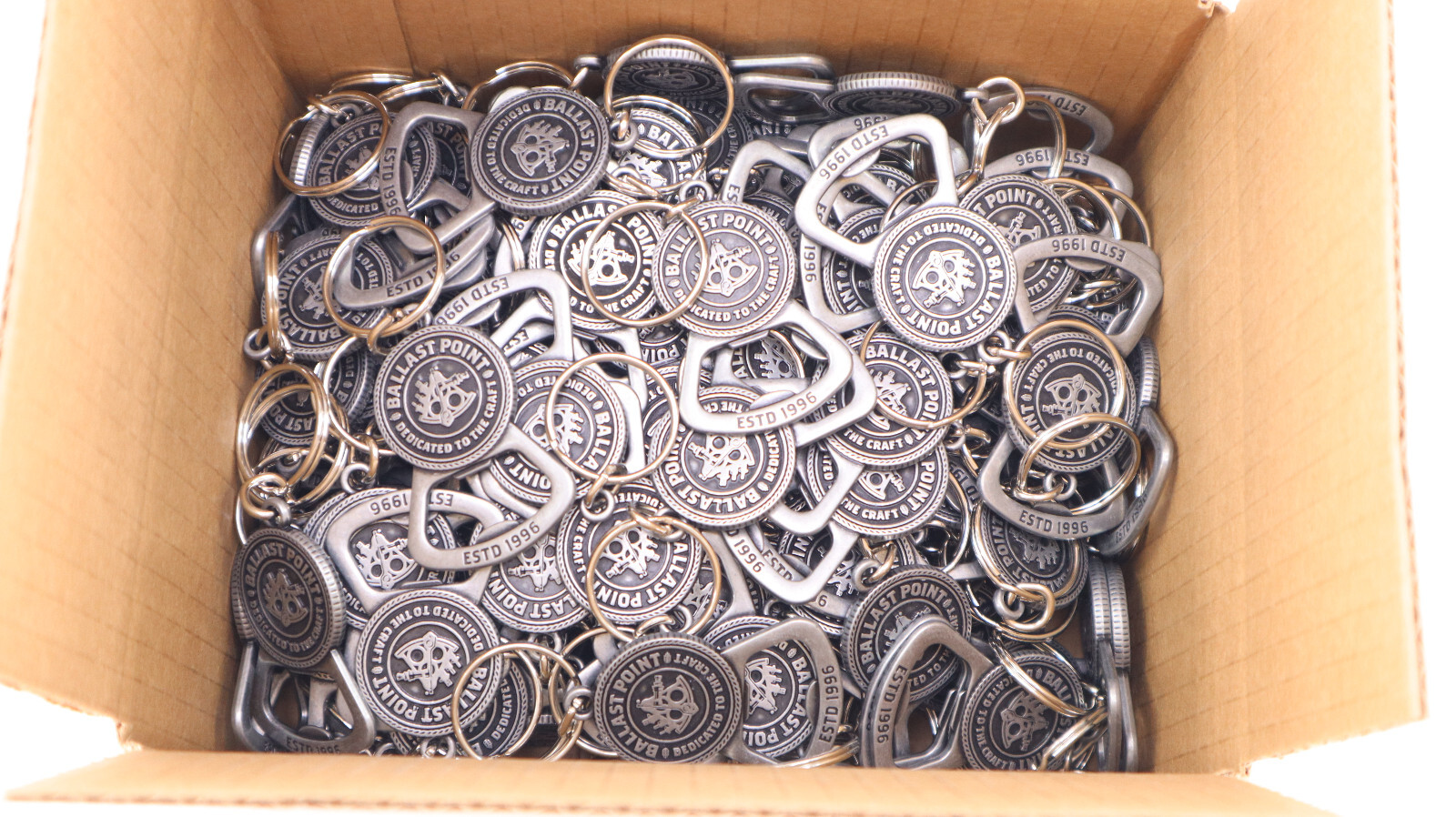 Lot of 125+ Ballast Point Brewing San Diego Bottle Opener Keychains Beer eBay