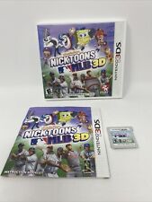 Nickelodeon Nicktoons MLB 3D (Nintendo 3DS) Complete CIB Baseball Game 2DS XL