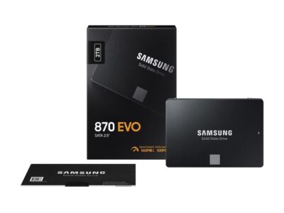 Samsung 870 EVO 2TB 2.5'' SATA III Internal SSD (MZ-77E2T0B/AM)