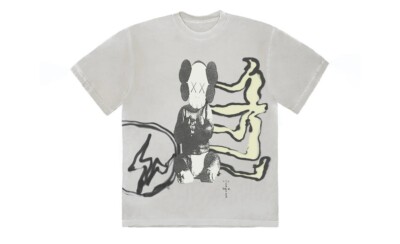 Travis Scott Cactus Jack x KAWS For Fragment Tee (CJFR-SS01) Men's Size M