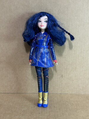 Descendants 2 Evil Isle of the Lost Doll Figure Articulated Jointed Blue Disney