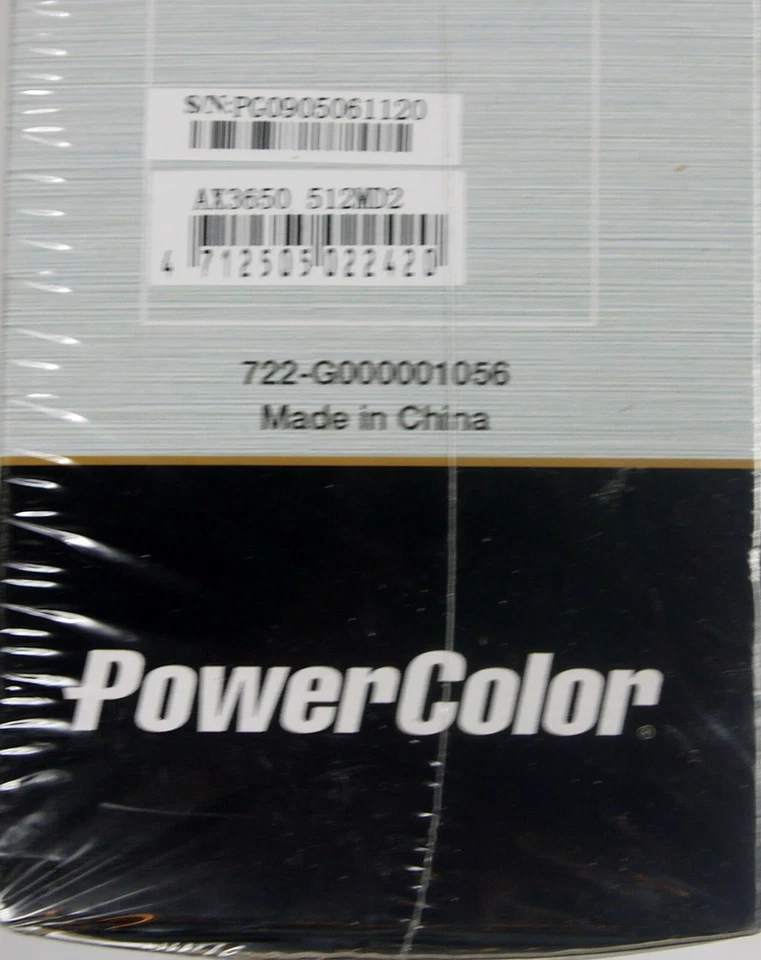 PowerColor HD 3650 ATI Radeon 3D Graphics Card 512Mb 128bit Crossfire X PCI-E - Image 3 of 4