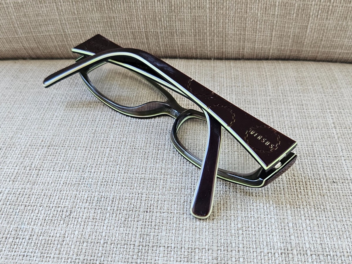 Versus by Versace Women Eyeglasses/Glasses Frame Brown 