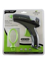 Surebonder 40 Watt Dual Temperature Full Size Hot Glue Gun - 12 Glue Sticks