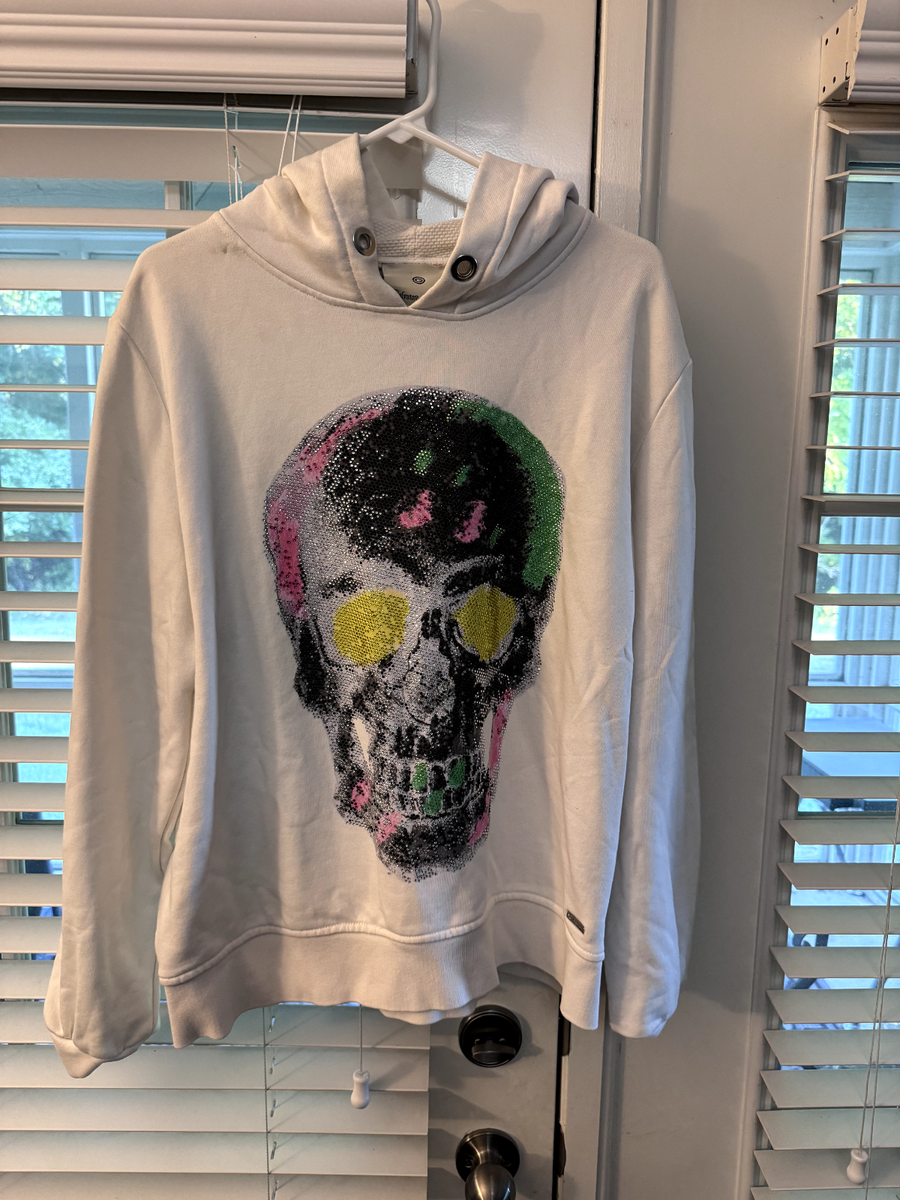 メ*2様 galliano hoodie Salvatore Galliano Men's Hoodie VERONA XL SIZE, FITS MORE LIKE