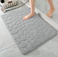 Kieselstein Badematte Badteppich Badvorleger Duschvorleger Badeteppich 50X80Cm