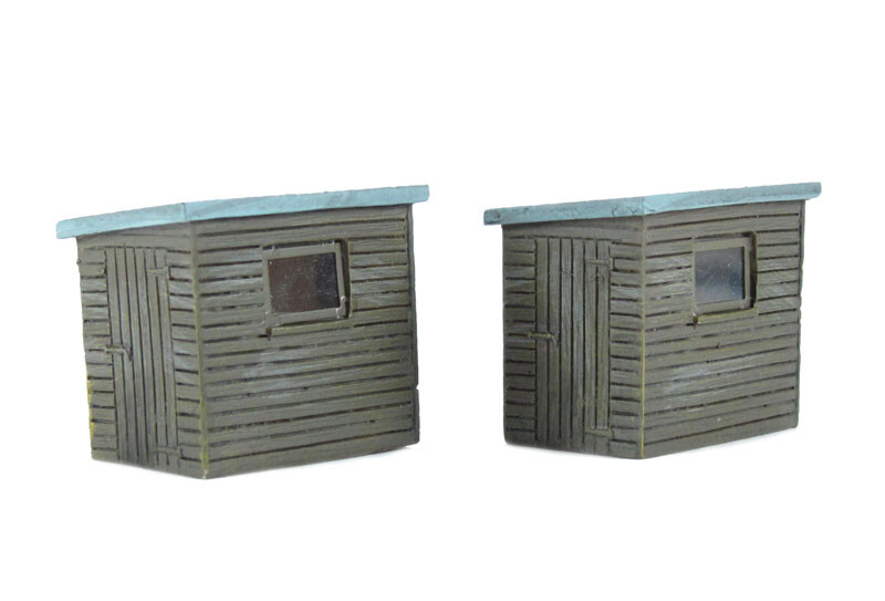 OO Gauge Garden Sheds (x2) Bachmann 44-516 For Your Model House Allotment etc - Image 3