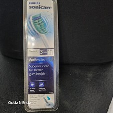 Philips Sonicare ProResults 3 Pack Standard Toothbrush Heads Superior Clean Snap