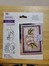 Crafters Companion Stamp and die Festive Banner