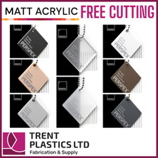 Perspex Naturals Matt Frosted Acrylic Sheet - Cut to Size Plastic Cast Panel