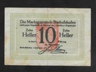 Notgeld - Austria, Market Town of Bischofshofen 10 Heller 1920