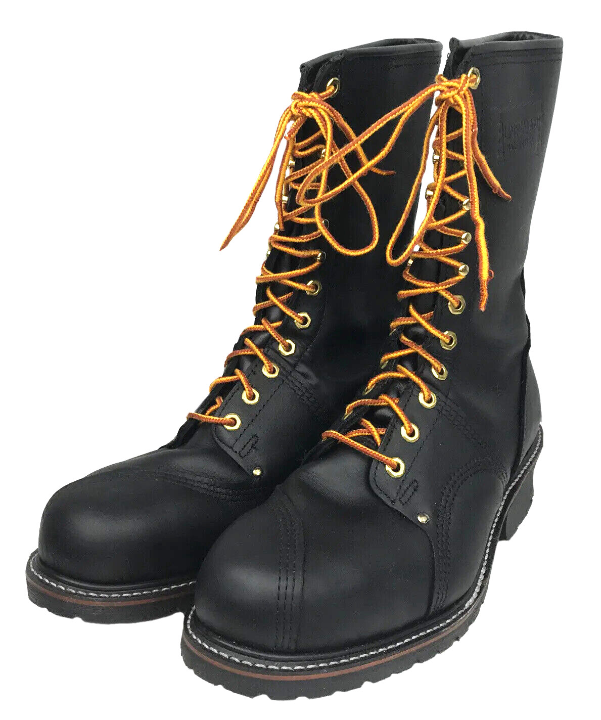 Carolina Mens Professional Pole Climbing Linesman Boots 12 D Black 10