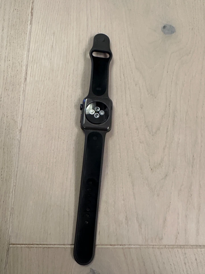 Apple Watch Series 3 42mm Ceramic Black Apple Edition (used, collectible) - Image 3 of 4
