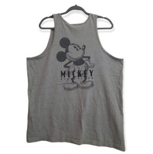 Mickey Mouse Walt Disney World Tank Top XL Gray