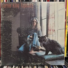 CAROLE KING - TAPESTRY VINYL LP  1971  RARE   A M / ODE RECORDS / SP 77009