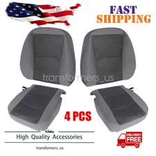 Both Side Bottom & Top Seat Cover Gray # X8 For 2013-2018 Dodge Ram 1500 2500
