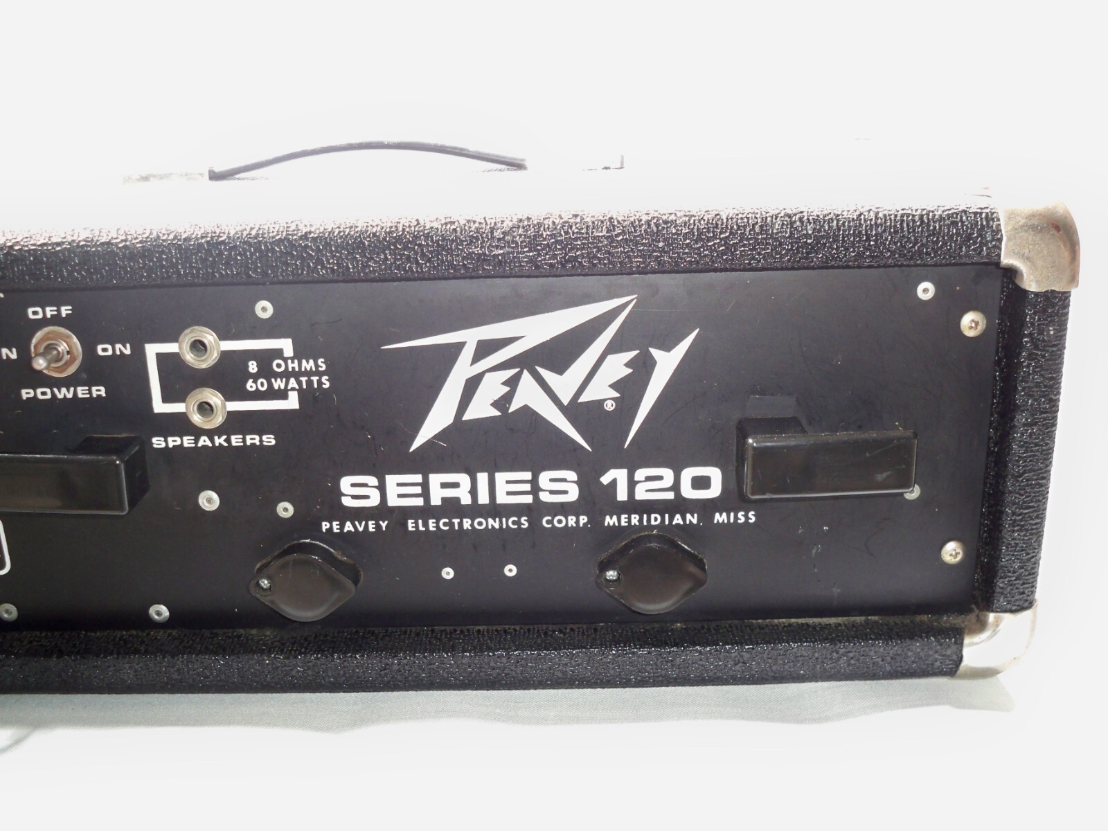 1973 Vintage PEAVEY CENTURY 120 BASS SERIES Rare Bass Amp Head eBay