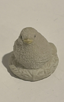 Dept 56 Baby Chick Bird Nest Porcelain Easter Spring 1994 2.5 
