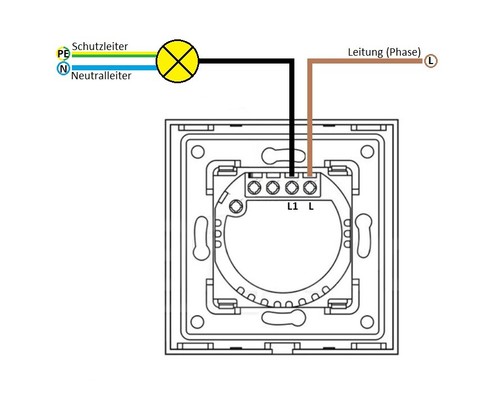 Touch Lichtschalter Steckdosen Wechselschalter Dimmer USB Alurahmen LUXUS-TIME - Bild 51 von 123