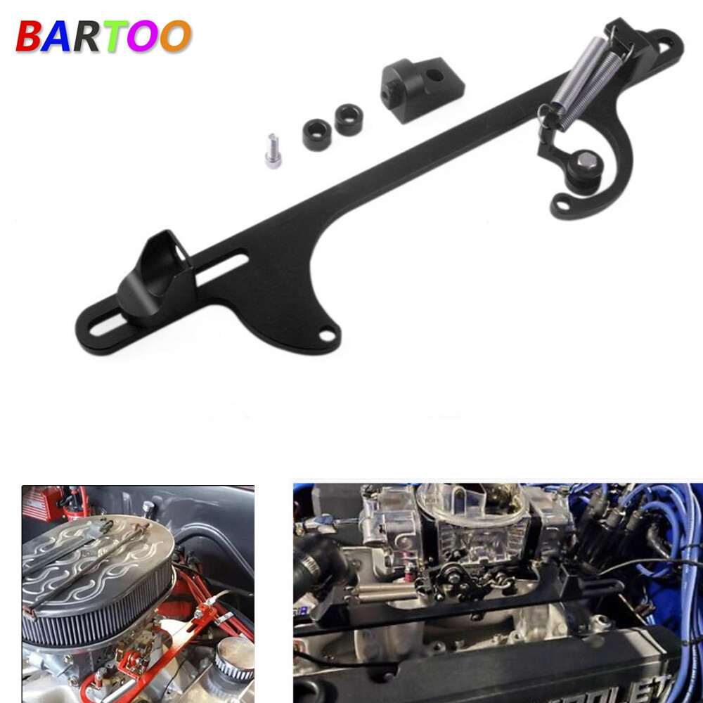 Throttle Cable Carb Bracket Carburetor 350 For Holley Aluminum - Foto 1