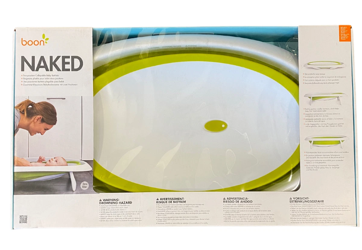 Boon Naked Two Position Collapsible Baby Bathtub YJN001 NG
Opens in a new window or tab