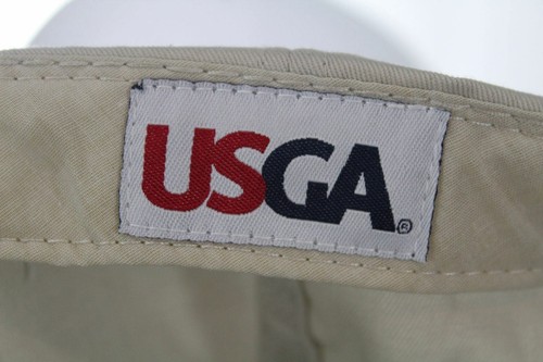 NWOT US Open 2012 The Olympic Club USGA Hat PGA Golf Khaki Buckle Strapback Cap - Picture 8 of 8