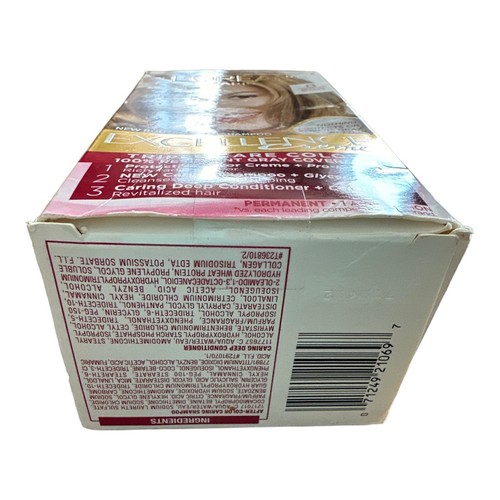 L'Oreal Paris Excellence Creme Permanent Triple Care Hair Color 8 Medium Blonde - Picture 5 of 5