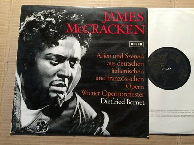 JAMES MCCRACKEN - ARIEN UND SZENEN aus DEUTSCHEN + ITALIENISCHEN OPERN- LP(K544)