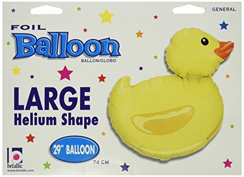 Betallic Rubber Ducky Shape Foil 29" Balloon - Picture 1 of 1