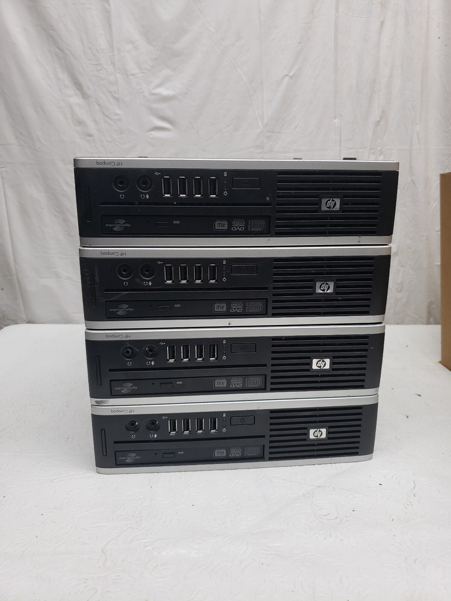 4) HP Compaq 6005 Pro USDT Computer. UNTESTED. NO POWER CABLES | eBay