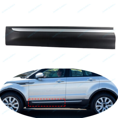 Cnwaga3 - Protector De Borde De Puerta Lateral Para Range Rover Evoque 2012, 2013, 2017, 2015, 2016, 2017, 2016, 2017, 2017, 2017, 2018, 2019, Negro Mate Y Gris Mate