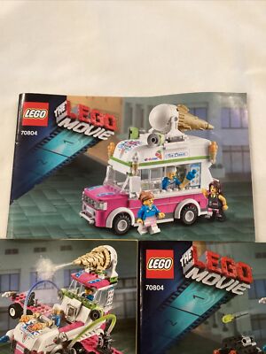 レゴ　ズーマー　オーダーページ LEGO INSTRUCTIONS 70804 Ice Cream Machine The LEGO Movie Manual
