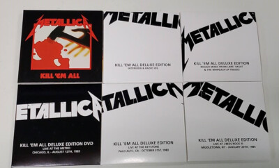 METALLICA Kill 'em all BOX JAPAN CD Vinyl UICR-9037 s9564 | eBay