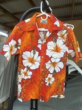 Penneys Pennys Hawaii Vintage Floral Button Hawaiian Shirt Men's Multicolor