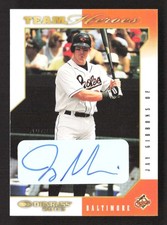2003 Donruss Team Heroes Jay Gibbons #62 Auto Baltimore Orioles TV2819