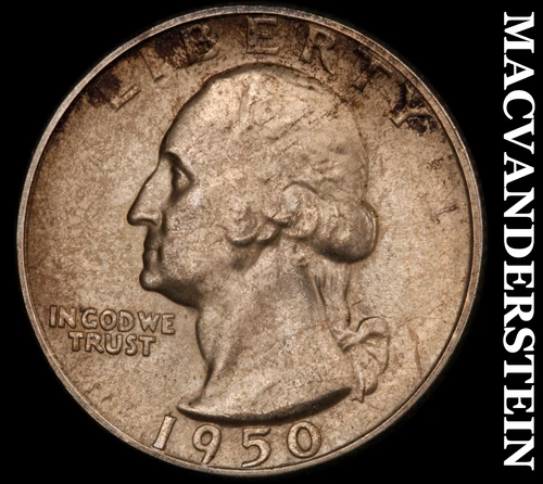 1950-S Washington Quarter- Lustrous Choice Gem Brilliant Uncirculated #i6248
