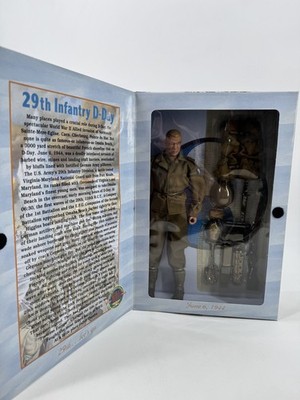 ミリタリー The Ultimate Soldier 29th Infantry D-Day 1999 The Ultimate Soldier 29th Infantry D-Day WWII Action Figure