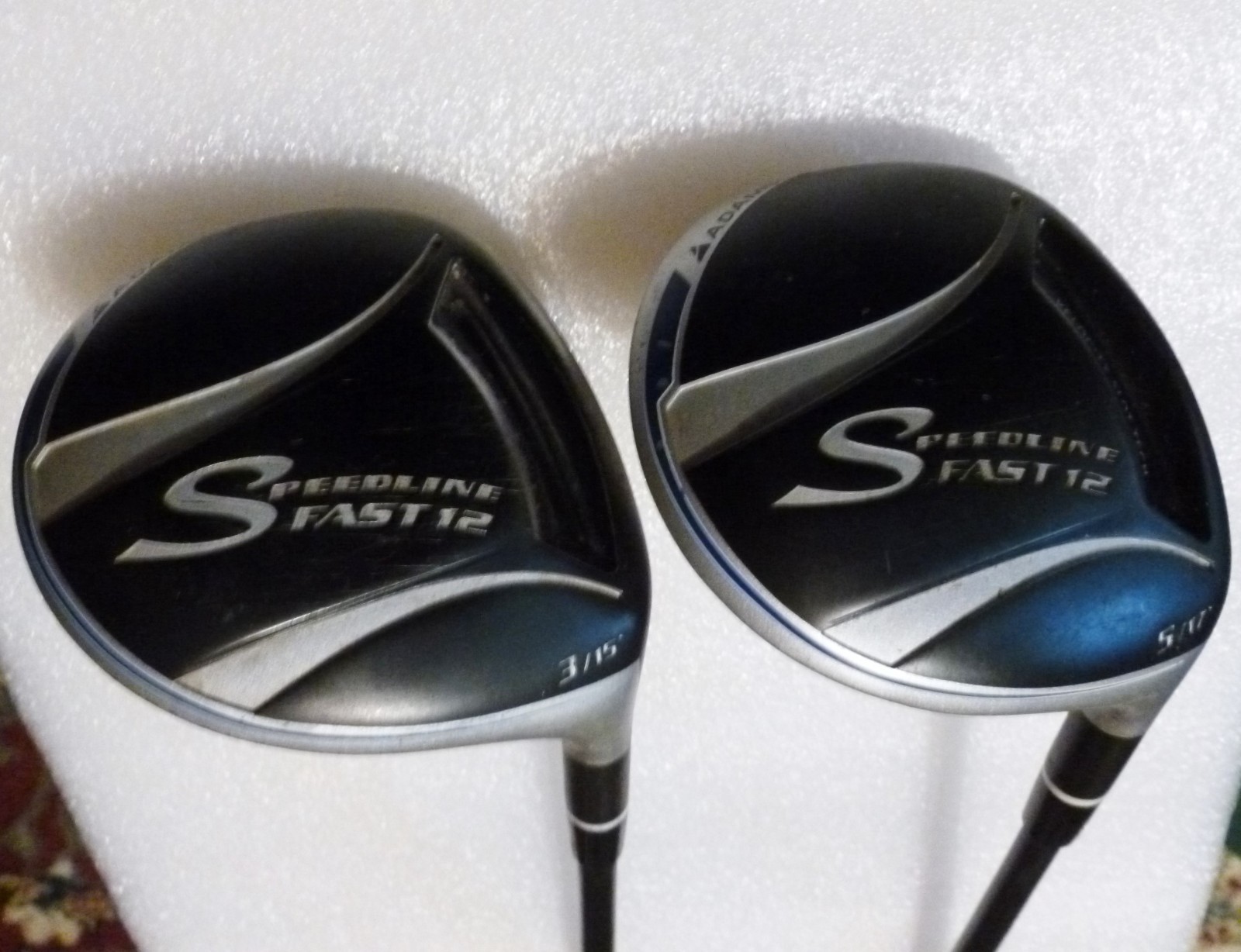 Speedline Fast 12 Fairway Wood Set 3 & 5 With New Grips