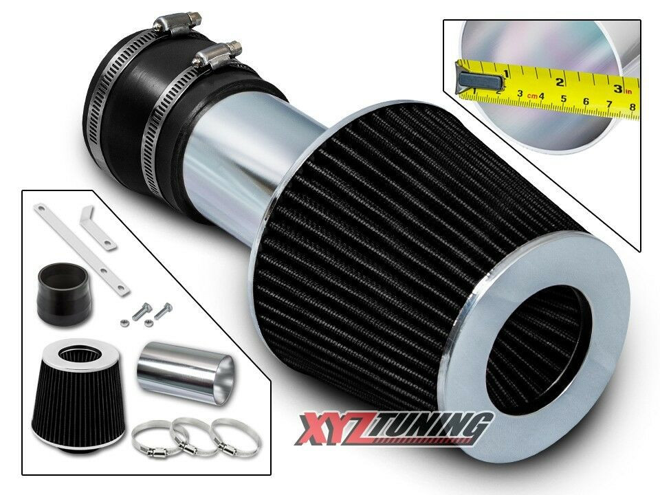KIT Di Induzione A Sfiato Breve NERO +FILTRO Per 00-03 Grand Prix 3.4L V6
