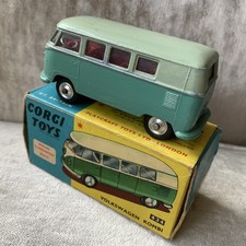 Vintage Corgi Toys 434 Volkswagen Kombi Camper Van in Original Box 1962 - 1964