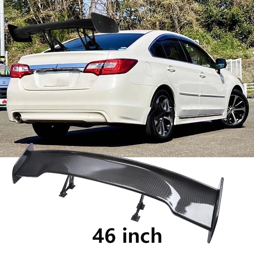 For Acura NSX 47" Fiber Rear Trunk Spoiler Wing Adjustable GT-Style