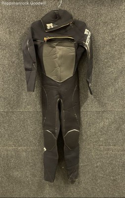 Body Glove Full Body Wetsuit Size Medium Front Zip Neoprene Black
