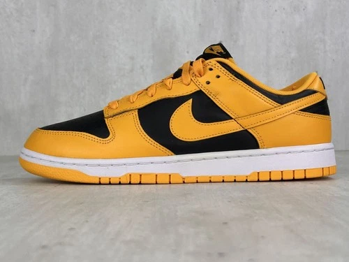 Nike Dunk Low Retro Gr 45 Herren Sneaker Schuhe Sportschuhe Gelb DD1391 004