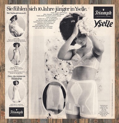 Triumph Yselle - Reklame Werbeanzeige Original-Werbung 1971